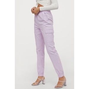 NWOT H&M Lilac Cargo Pants